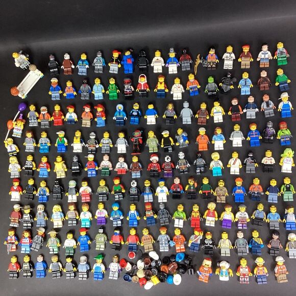 Lego Minifigure Huge Lot-Medical-Random-Workers-Warriors-Accessories - Picture 1 of 8